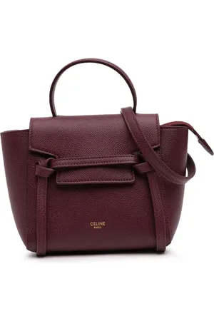 Céline Borsa a tracolla Pico Belt Bag in pelle di vitello a fiore 2020