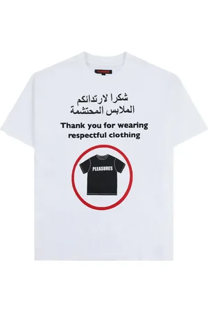 Pleasures T-shirt Respect