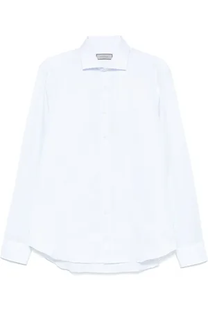 CANALI Camicia con spacchetto sul collo