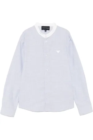 Emporio Armani Camicia con ricamo