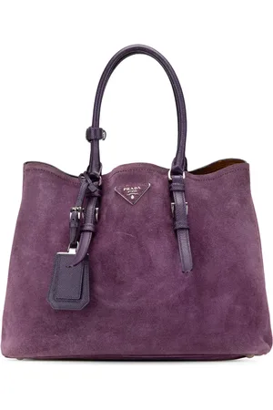 Prada Borsa tote Scamosciato media con doppio manico 2013-2024