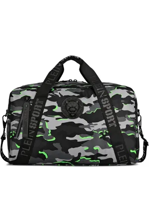 Philipp Plein Borsone Boston con stampa camouflage