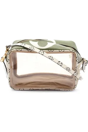 LOUIS VUITTON Borsa a spalla Giant Beach Pouch con monogramma 2019