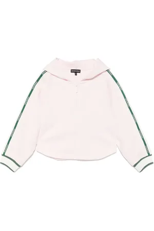 Emporio Armani Felpa con cappuccio e zip