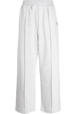 Izzue Pantaloni sportivi a gamba ampia mélange