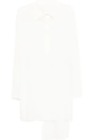 YOHJI YAMAMOTO Camicia con colletto doppio