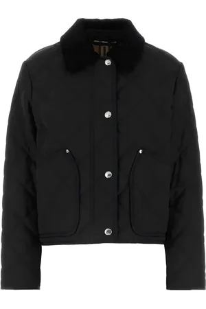 Burberry Giacca crop trapuntata
