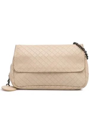 Bottega Veneta Borsa a tracolla Intrecciomirage in nappa con catena e battente 2012-2024
