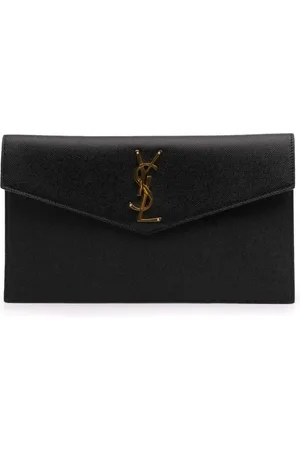 Saint Laurent Clutch Grain de Poudre Uptown Pouch 2019