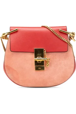 Chloé Borsa a tracolla Drew mini in pelle scamosciata e pelle di vitello 2015