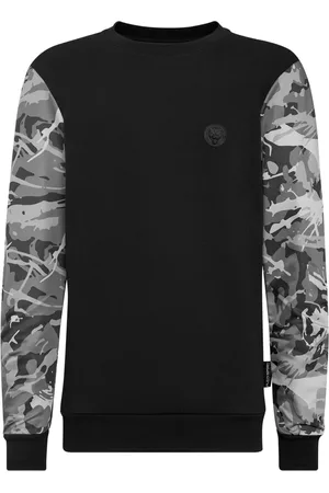 Philipp Plein Maglione girocollo con applicazione