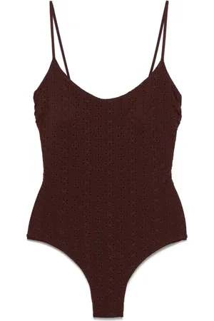FISICO Costume da bagno con ricamo