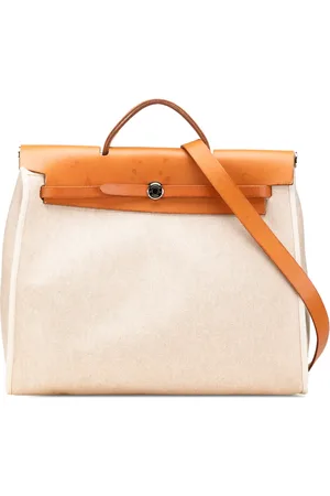 Hermès Borsa a tracolla Herbag MM in tela Toile 1998