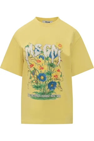 Msgm T-shirt a fiori