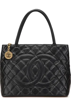 CHANEL Borsa tote Medallion in pelle Caviar 2004-2005