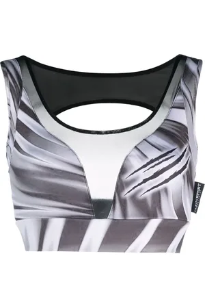 Philipp Plein Top crop con stampa