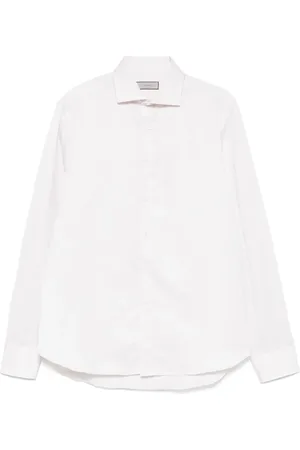 CANALI Camicia con spacchetto sul collo