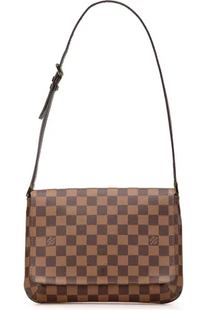 LOUIS VUITTON Borsa a spalla Musette Tango in tela Damier Eb??ne 2002