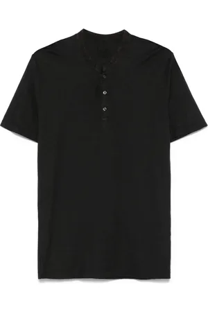 120% Lino T-shirt con ricamo