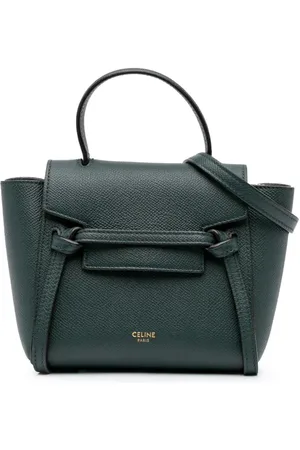 Céline Borsa a tracolla Pico in pelle di vitello pieno fiore 2000-2017