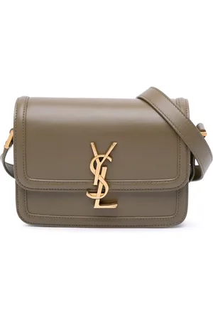 Saint Laurent Borsa a tracolla Solferino Satchel In Box piccola in pelle di vitello 2021