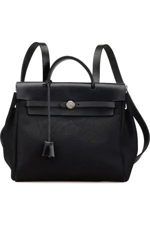 Hermès Zaino Herbag PM in tela Toile 1999