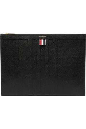 Thom Browne Cover porta pc con dettaglio a righe
