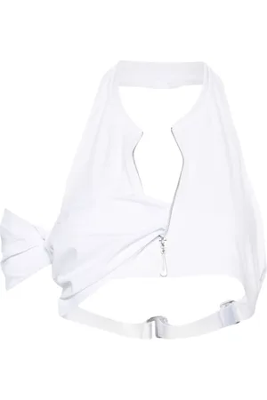 Nike Top corto asimmetrico x Jacquemus