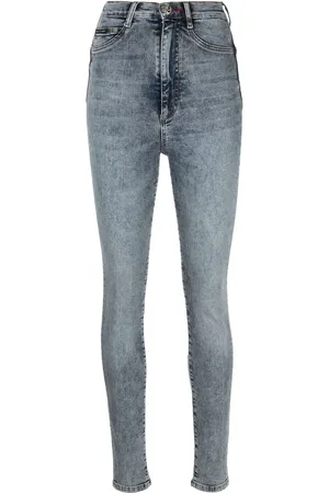 Philipp Plein Jeans skinny a vita alta