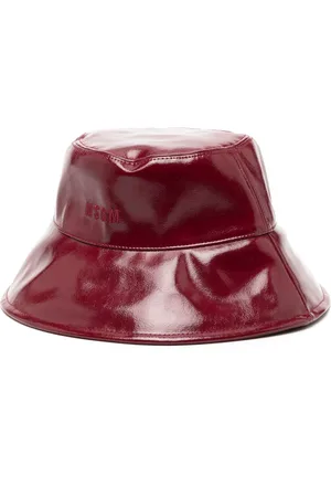 Msgm Cappello bucket con ricamo