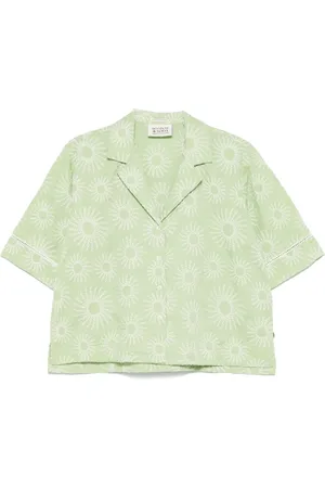 Scotch&Soda Camicia con ricamo floreale