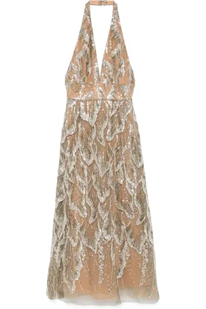 Elie saab Abito midi con paillettes