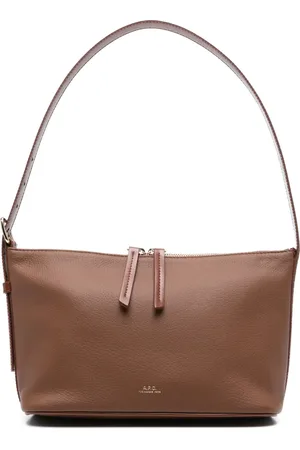 A.P.C. Borsa a spalla in pelle