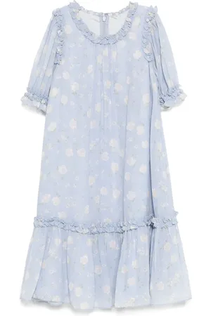 Needle & Thread Abito Rose Ditsy in chiffon