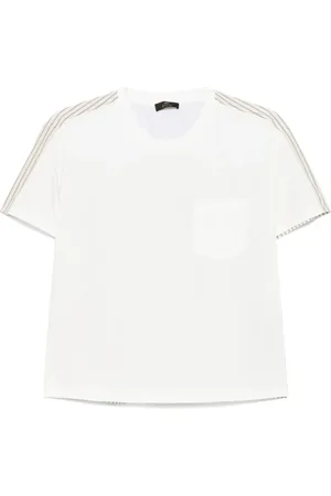 Twin-Set T-shirt con design a inserti
