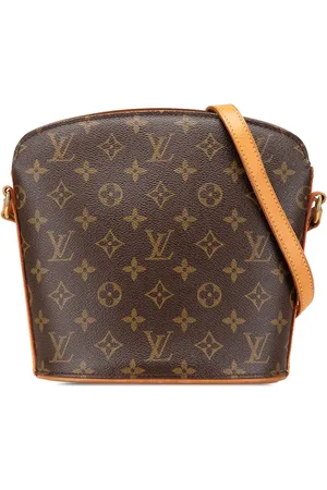 LOUIS VUITTON Borsa a tracolla Drouot con monogramma 2002