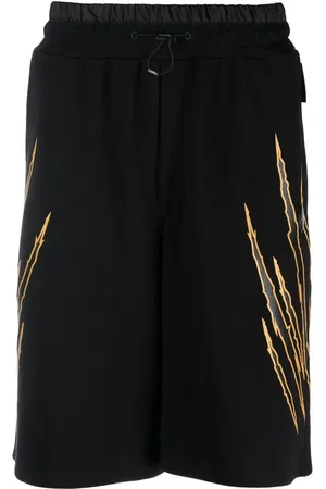 Philipp Plein Shorts da corsa con stampa