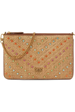 Pinko Clutch con strass