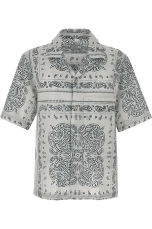 ELEVENTY Camicia con stampa paisley