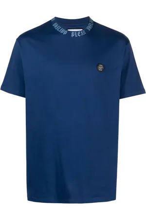 Philipp Plein T-shirt con placca logo