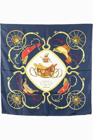 Hermès Foulard Springs 90 in seta XX secolo
