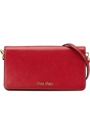 Miu Miu Borsa a tracolla Madras in pelle di capra 2010-2024