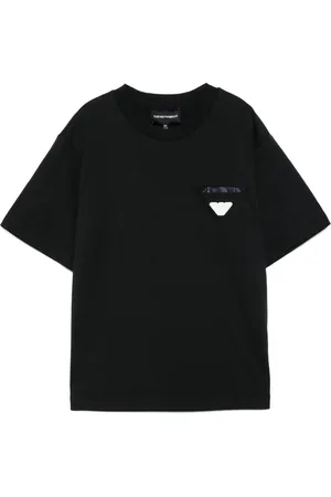Emporio Armani T-shirt con applicazione logo