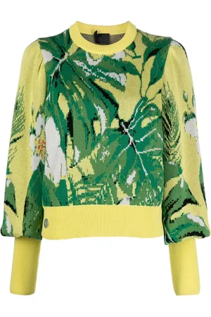 Philipp Plein Maglione Hawaii con motivo jacquard