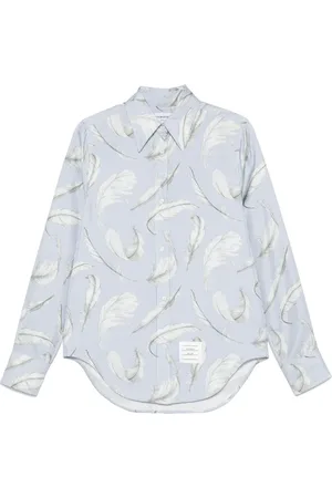 Thom Browne Camicia in seta con stampa