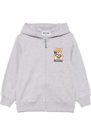 Moschino Felpa con cappuccio e logo