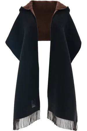 Salvatore Ferragamo Sciarpa Hybrid con frange