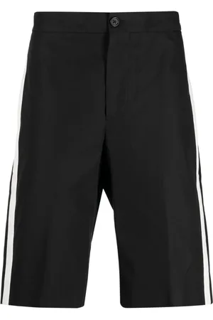 Alexander McQueen Bermuda con banda laterale