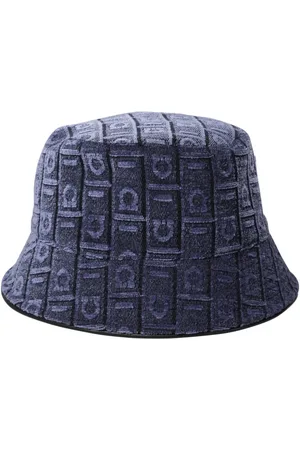 Salvatore Ferragamo Cappello bucket con logo