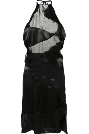 Feben Abito midi Spiral con inserti